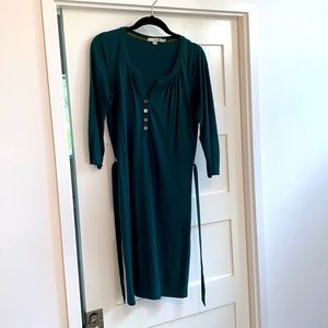 Green Jersey boden dress